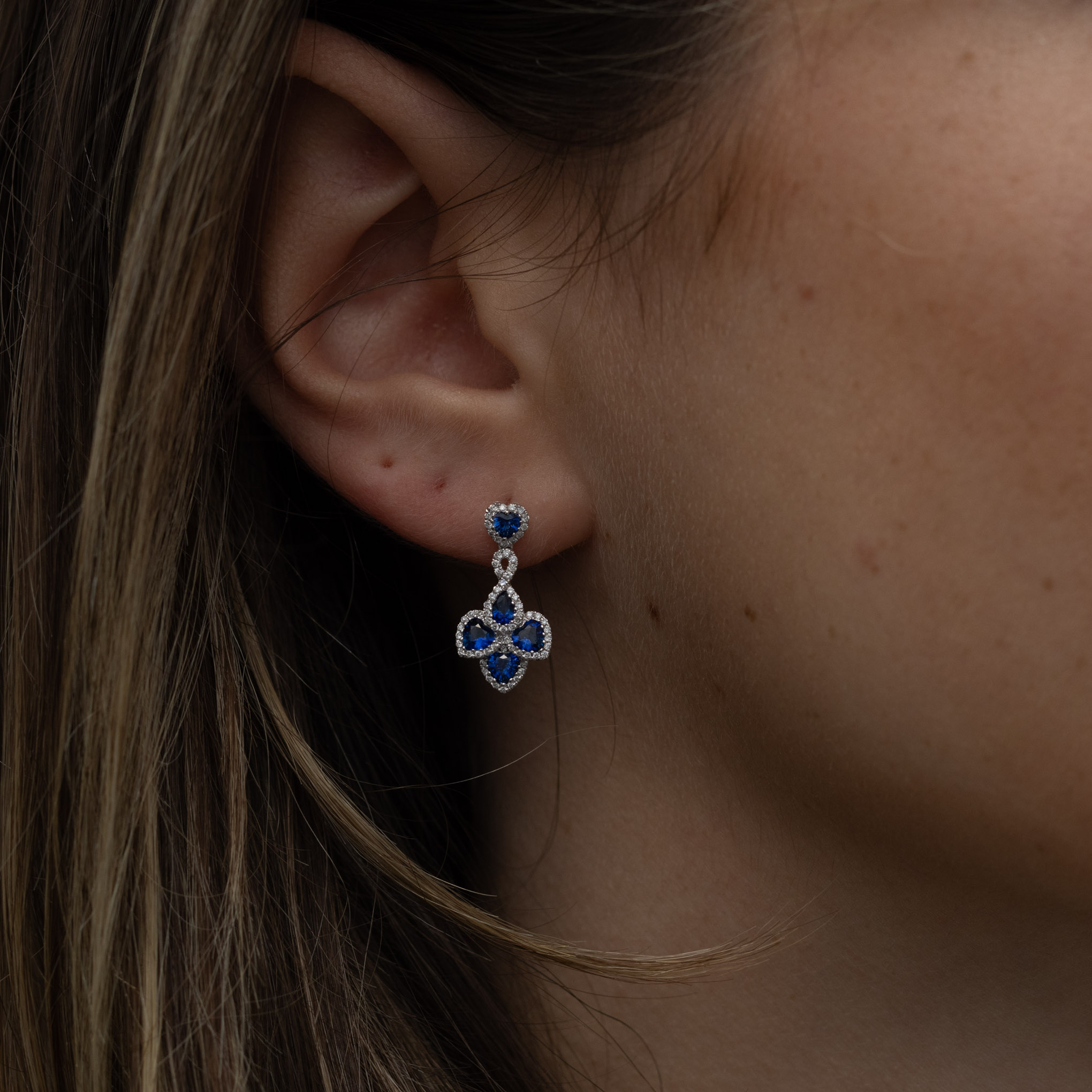 Felice_Blue_Sapphire_Drop_Diamond_Earrings