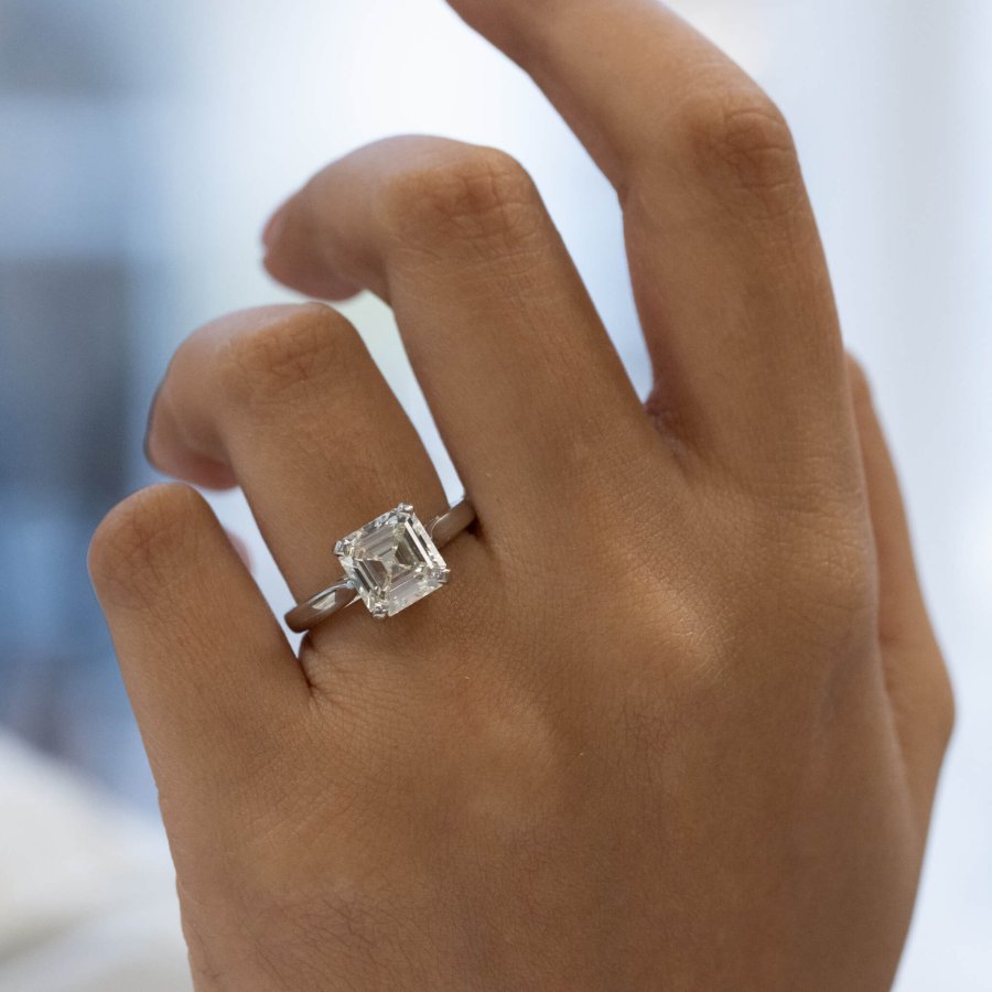 Asscher 3ct Belle 1