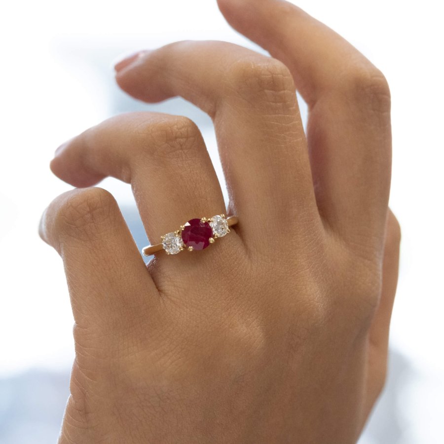 Nancy Ruby 18ct Yellow 1