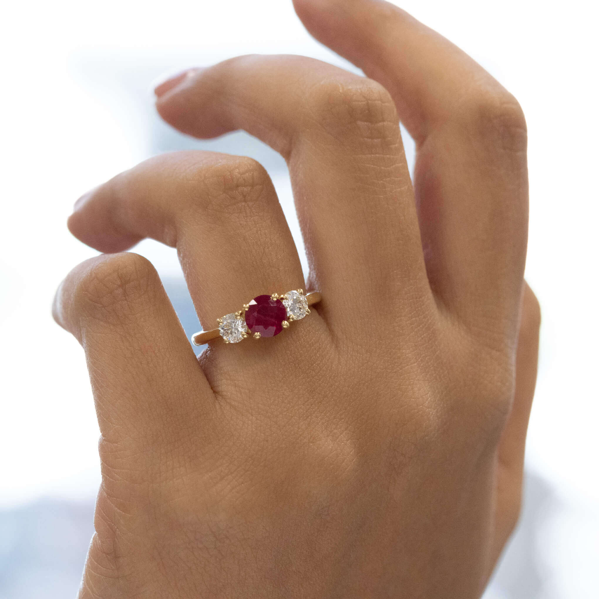 Nancy Ruby 18ct Yellow 1