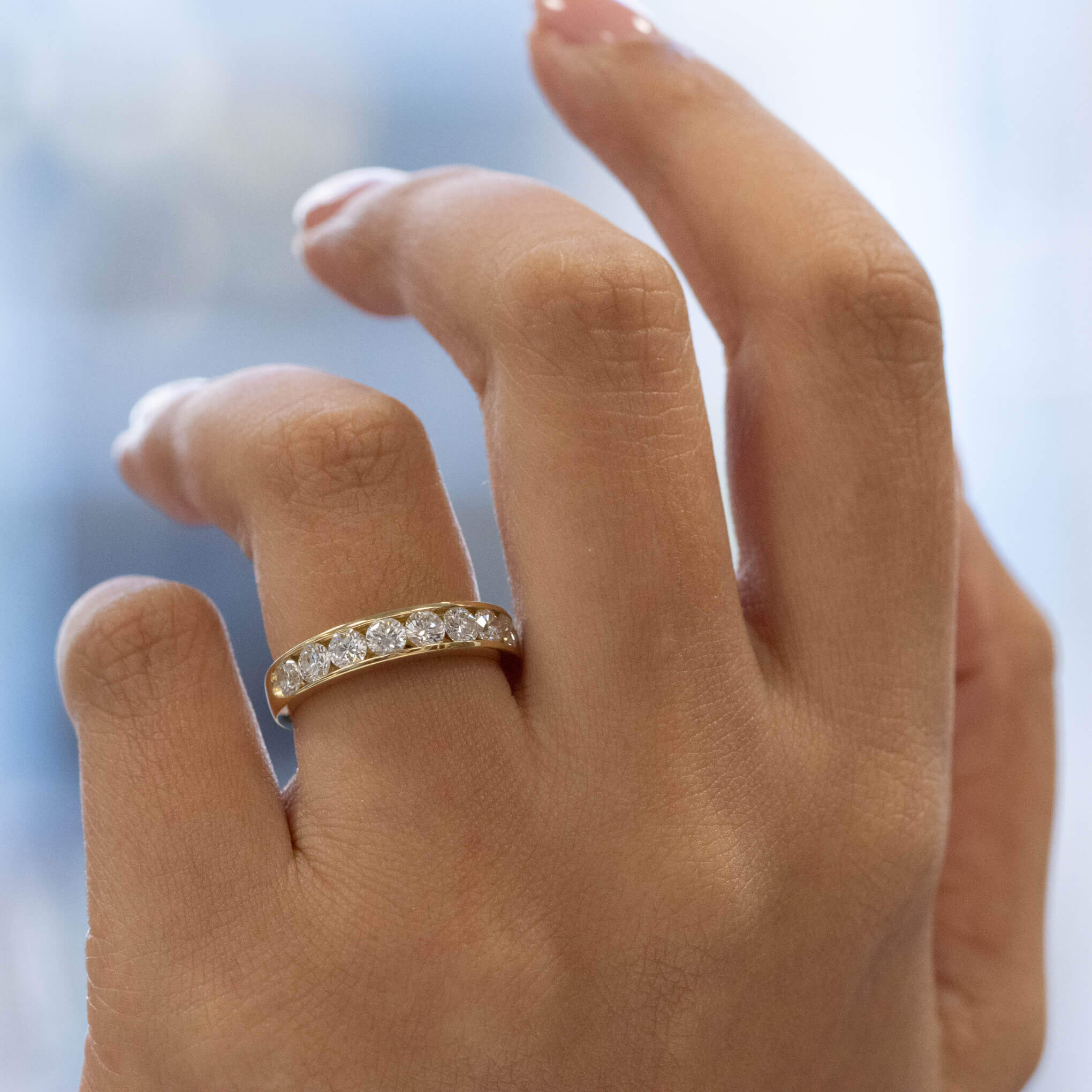 Adele Round 10 Stone 18ct Yellow