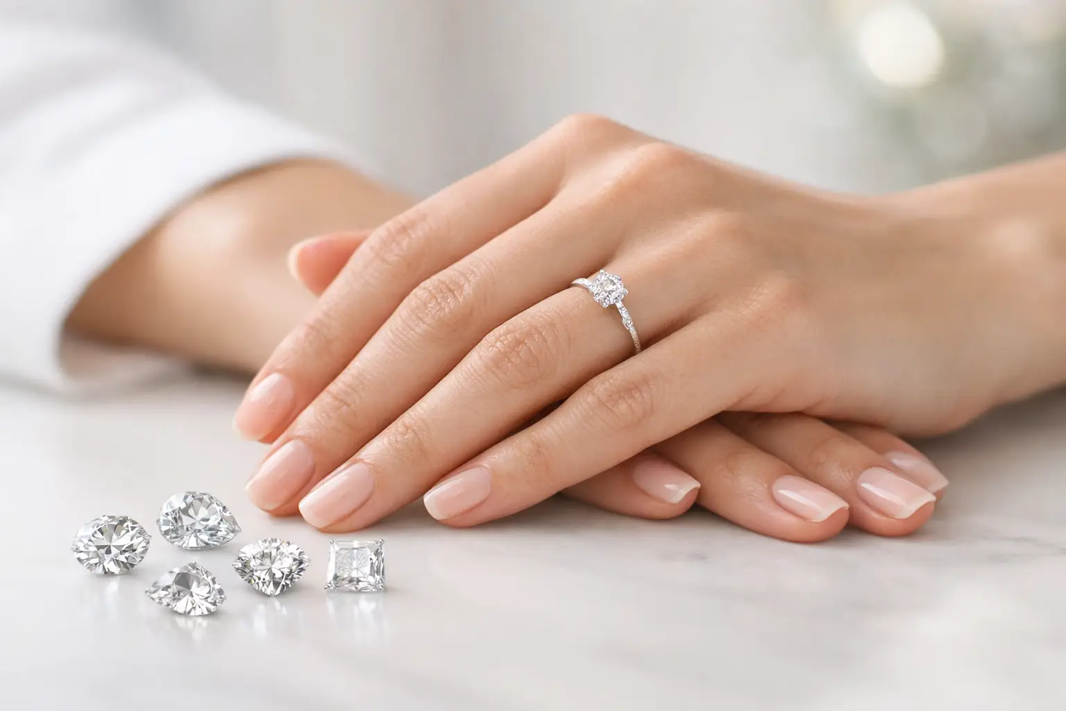 Best Diamond Shape for Small Hands