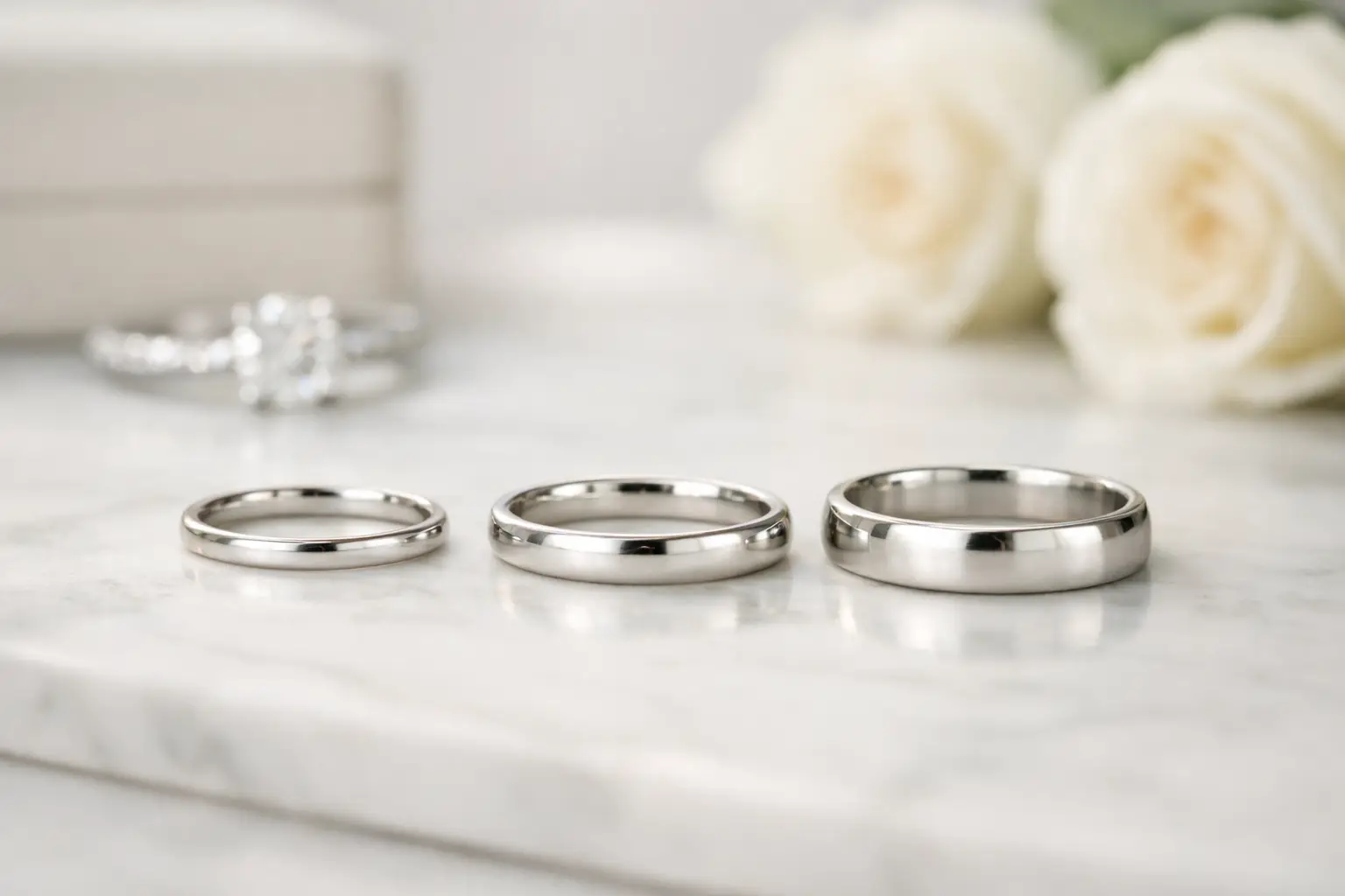 Standard Women’s Wedding Band Width