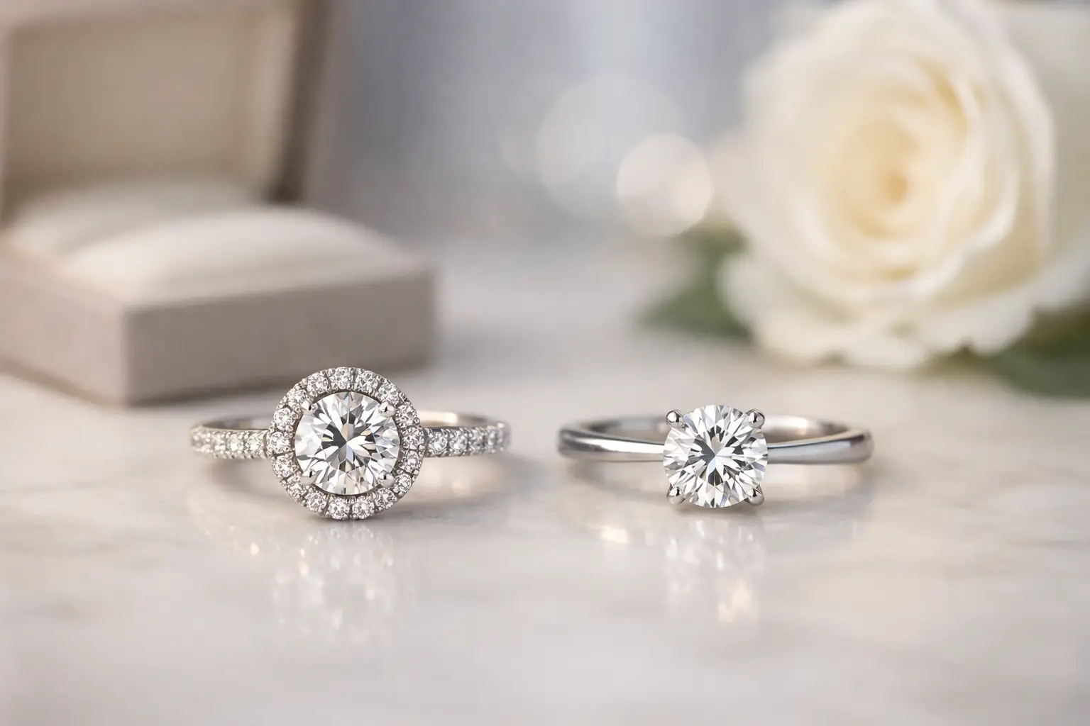 Halo or Solitaire Engagement Ring: Which Is Right?