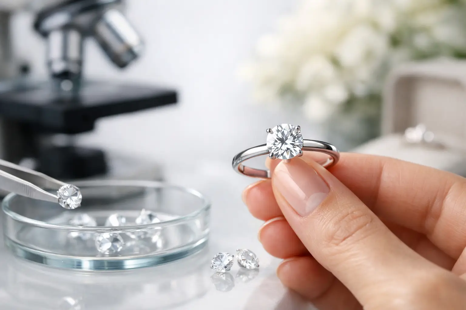 Lab Diamonds for Meaningful Engagement Rings