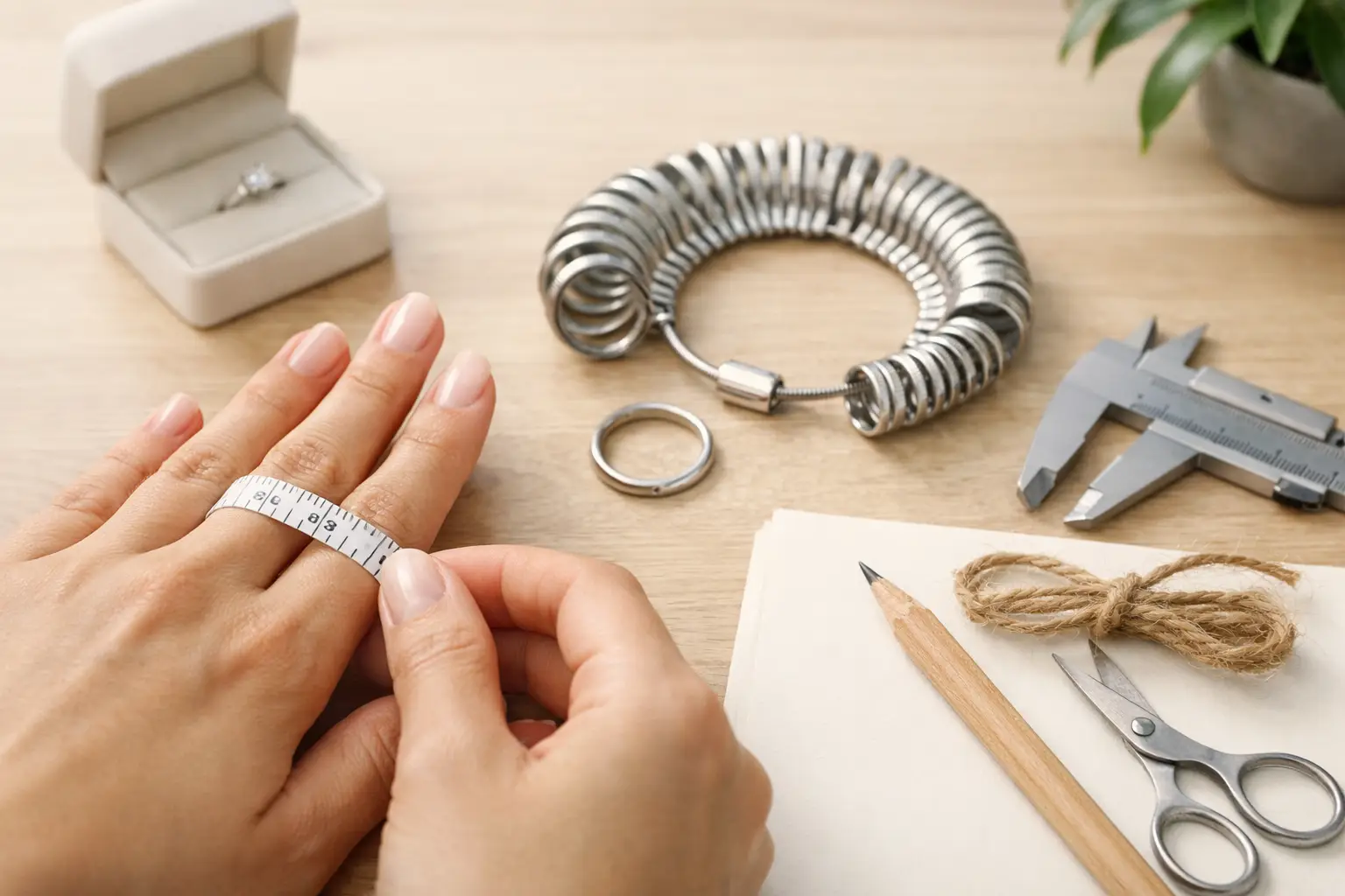 How to Measure Ring Size at Home Accurately
