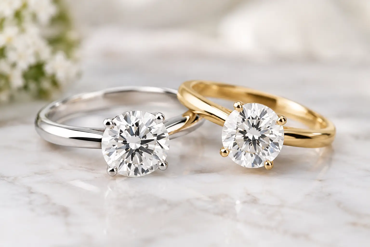 Platinum Versus Gold for Engagement Rings