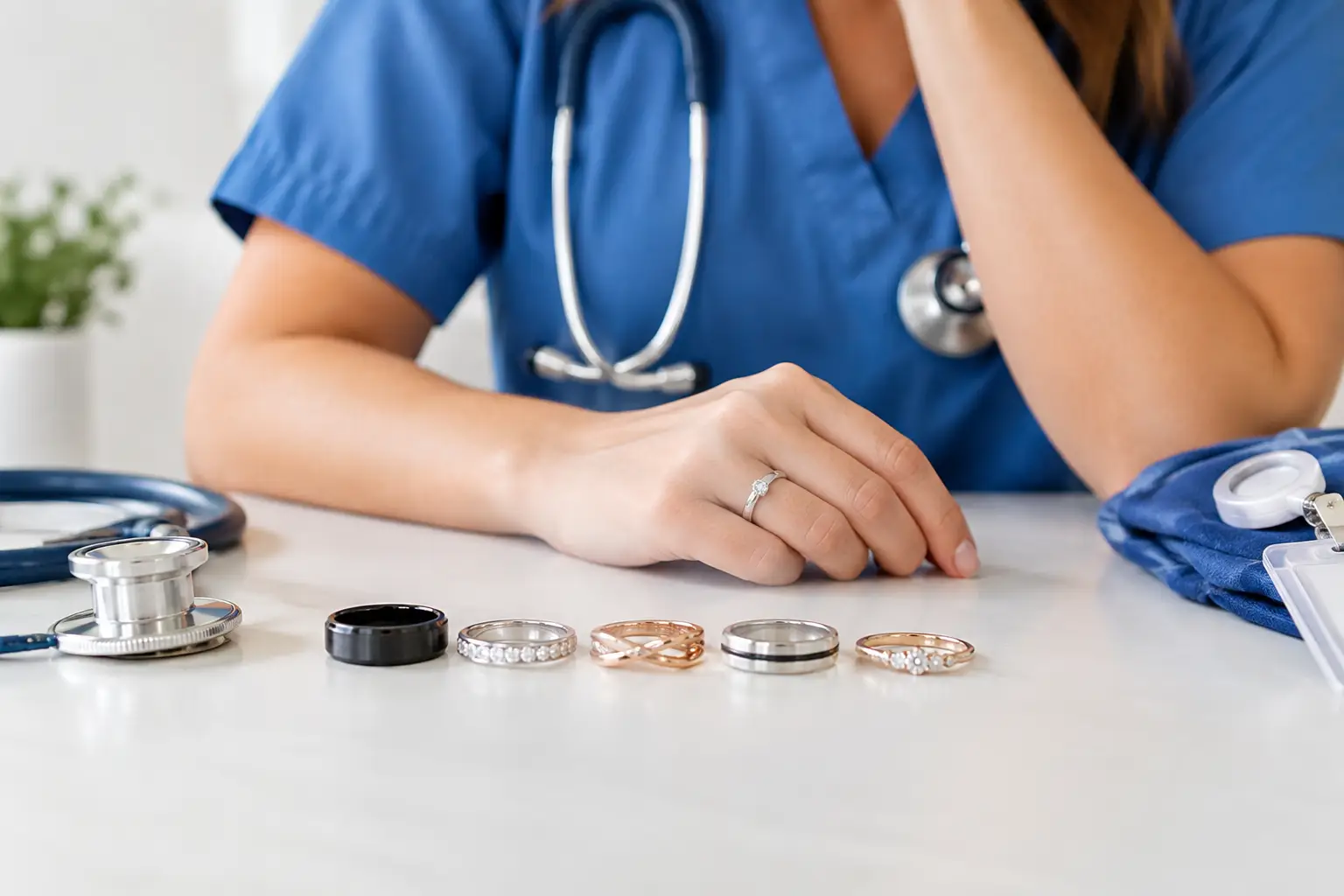 Best Wedding Bands for Nurses for Every Shift